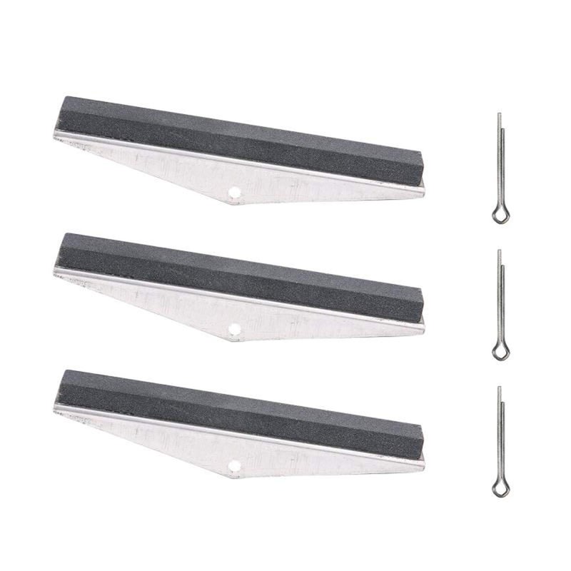 YOTOO Engine Cylinder Hone Replacement Stones 4" Long 220 Grit 3- Piece Packed - Image 1